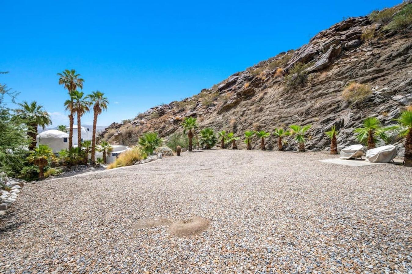 Santorini House Panoramic Palm Springs Views Villa Exterior photo