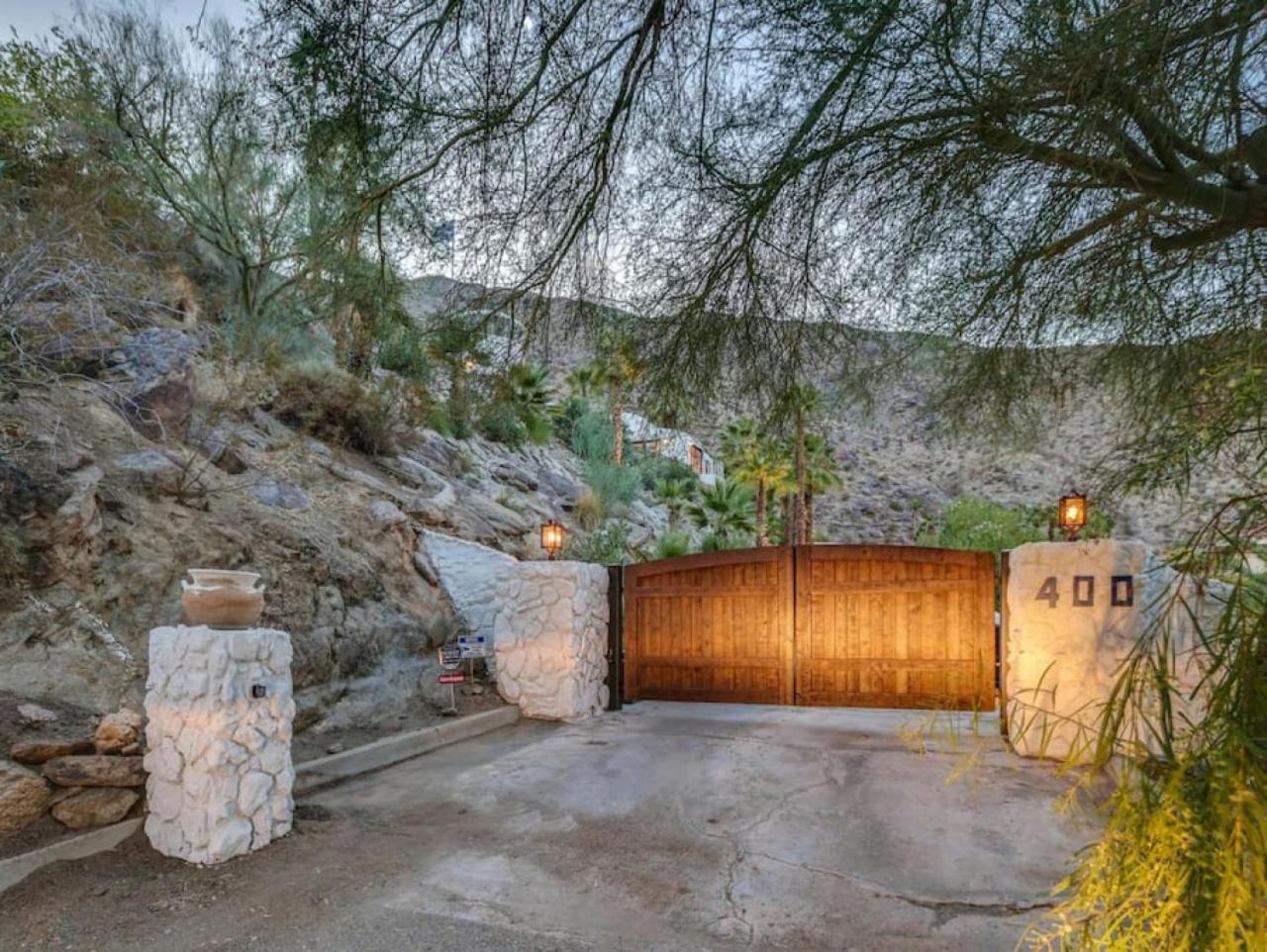 Santorini House Panoramic Palm Springs Views Villa Exterior photo