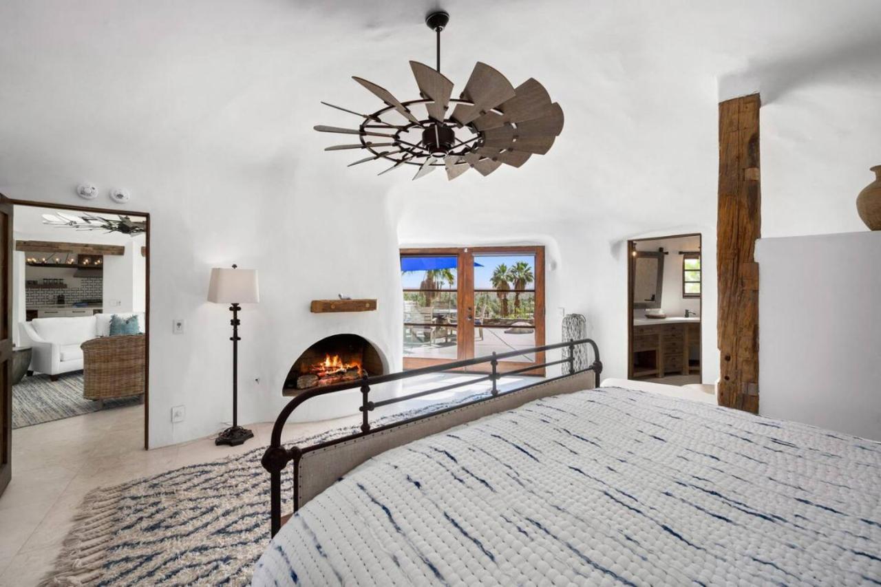Santorini House Panoramic Palm Springs Views Villa Exterior photo
