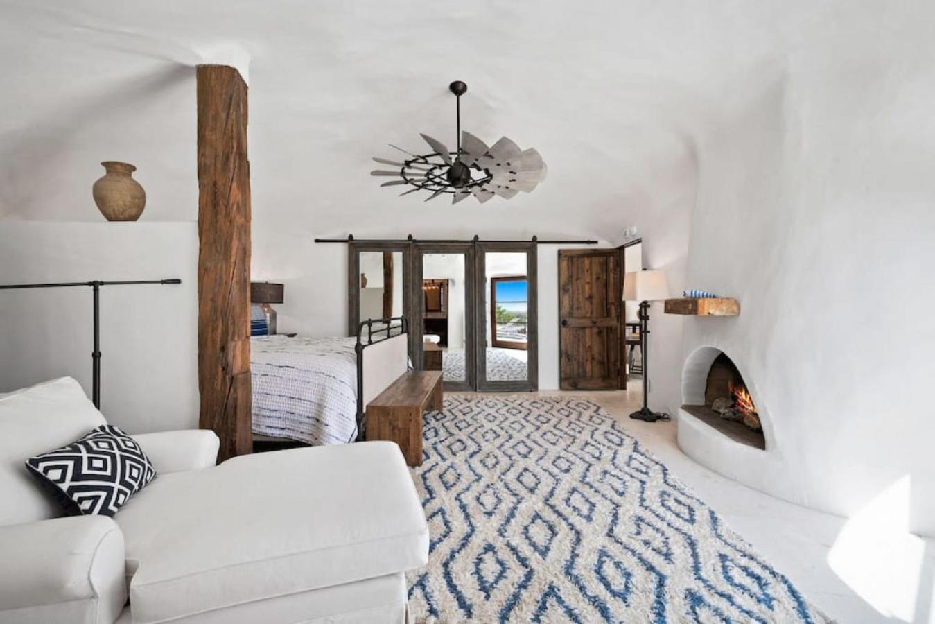 Santorini House Panoramic Palm Springs Views Villa Exterior photo