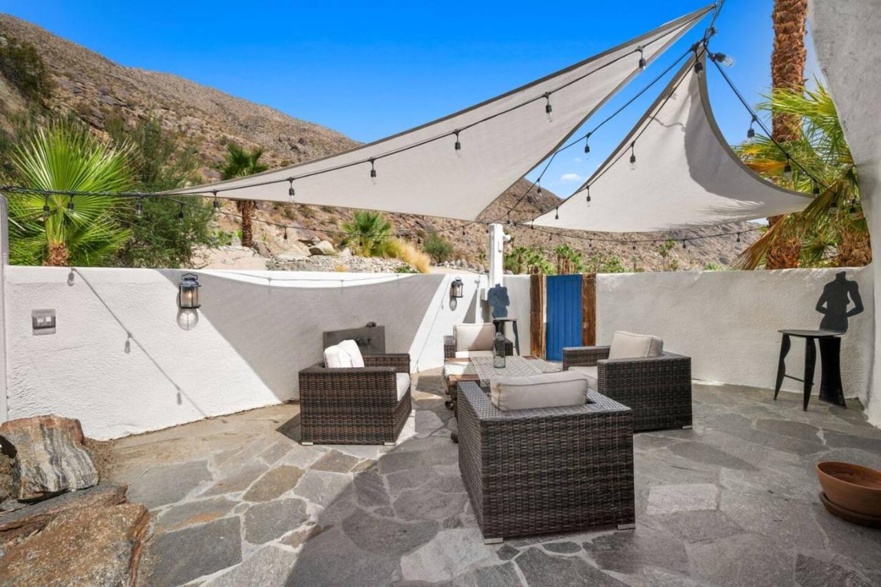 Santorini House Panoramic Palm Springs Views Villa Exterior photo