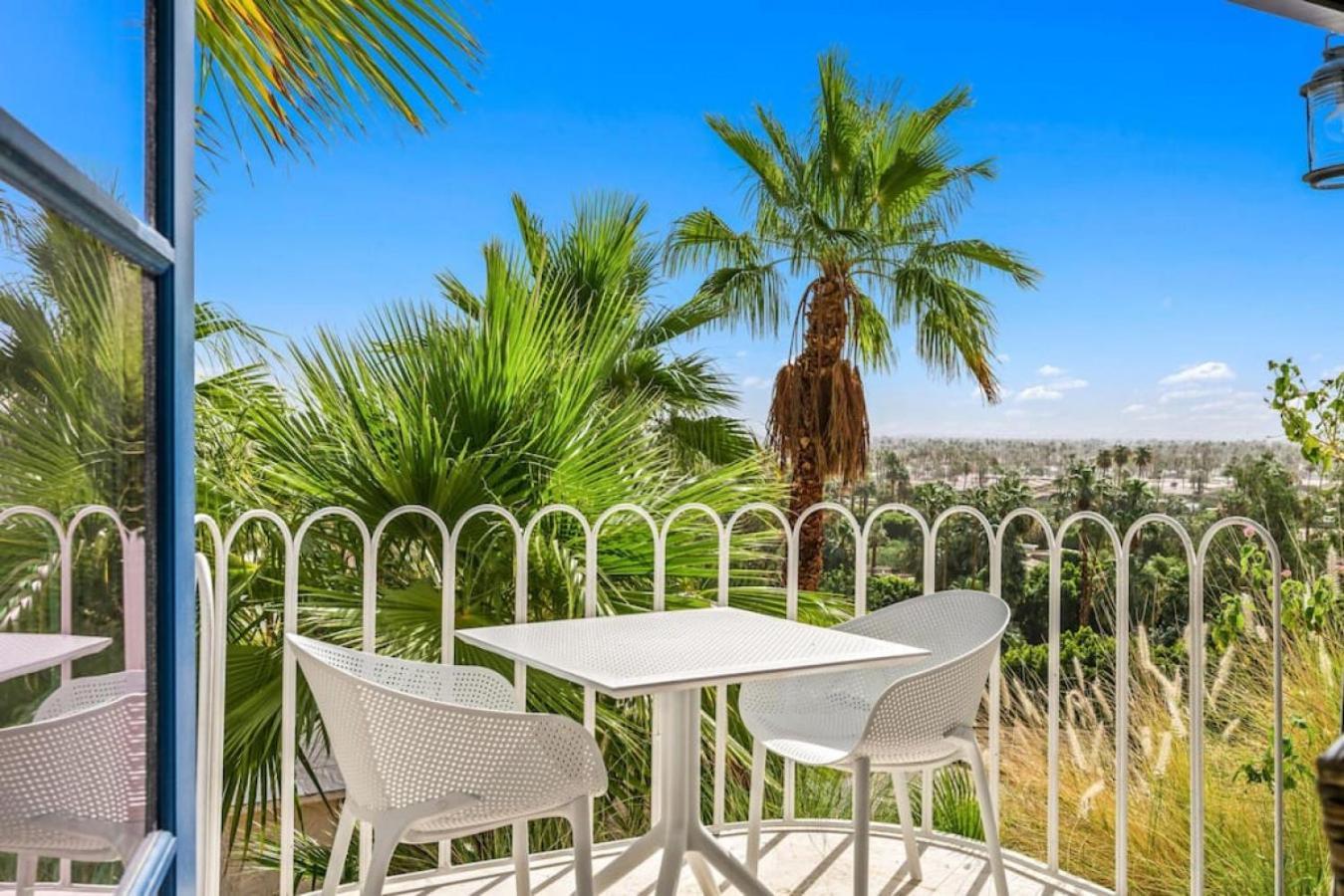 Santorini House Panoramic Palm Springs Views Villa Exterior photo
