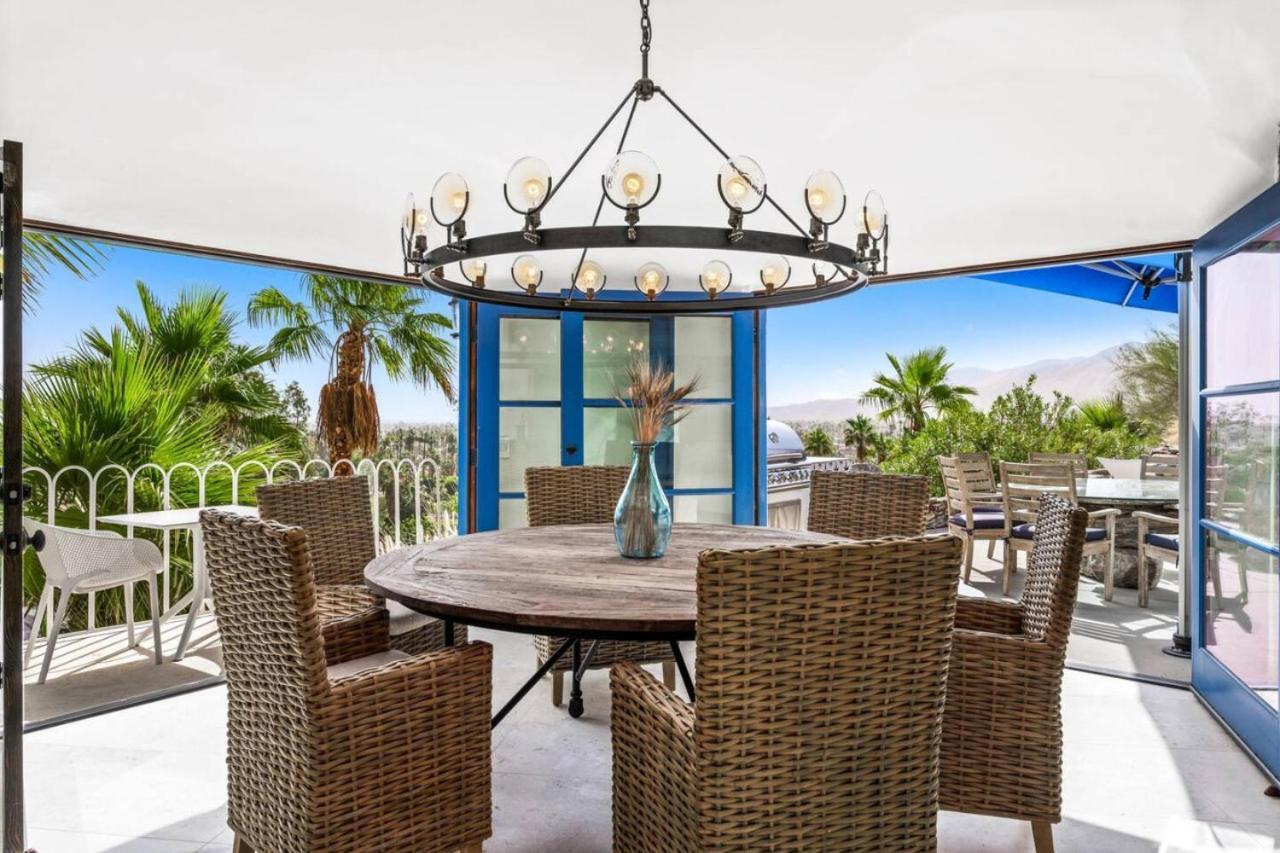 Santorini House Panoramic Palm Springs Views Villa Exterior photo